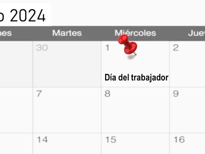 1 de mayo, Día del Trabajador