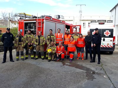 Realización de Simulacro de evacuación en Residencias para mayores